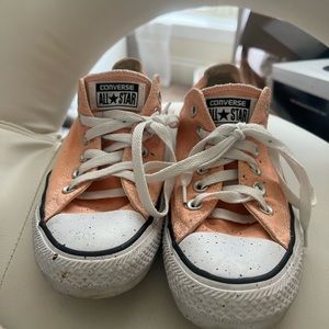 Orange Converse Shoes
